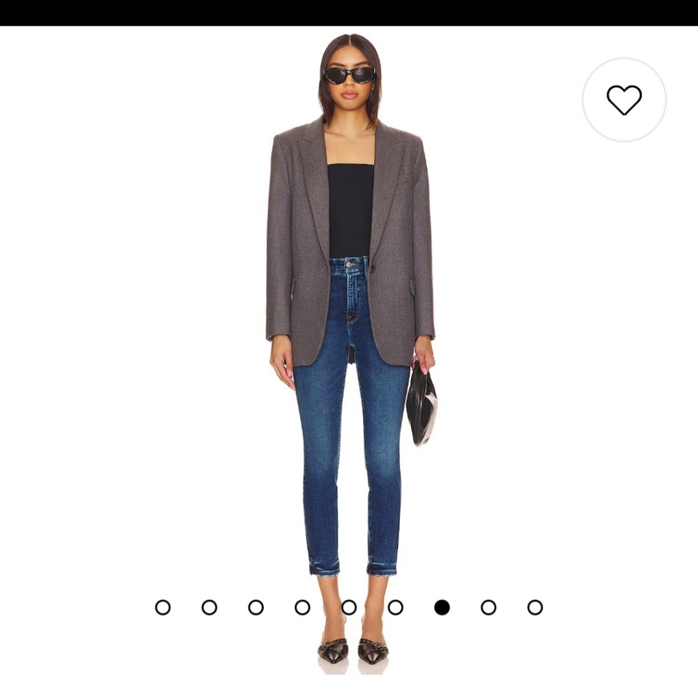 NWT Good American Good Waist Crop Skinny Jeans Women’s Size 18 $149